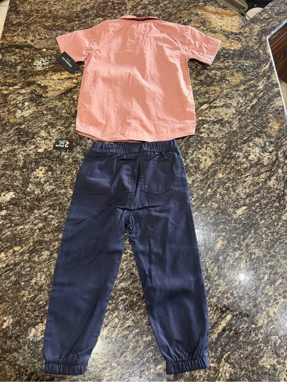 NWT Kenneth Cole New York 2-Piece Shirt and Pants Set Size 4T
